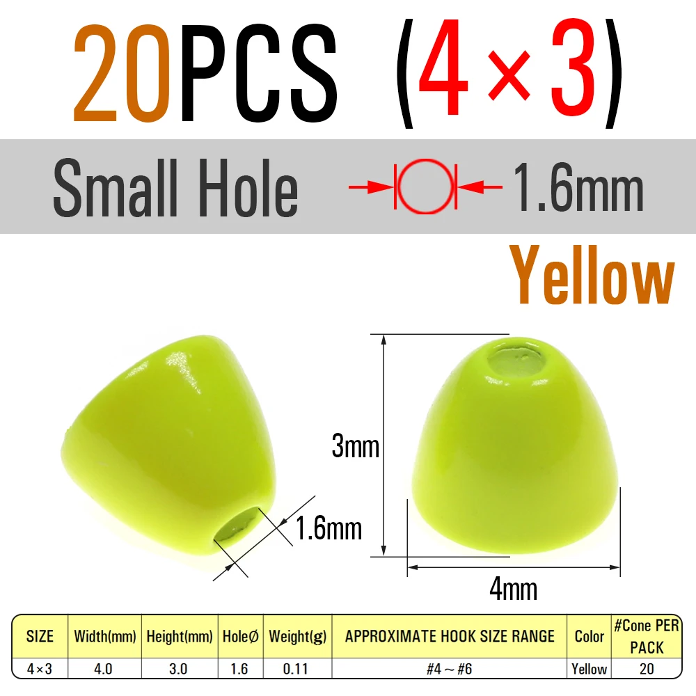 S hole 4X3 Yellow