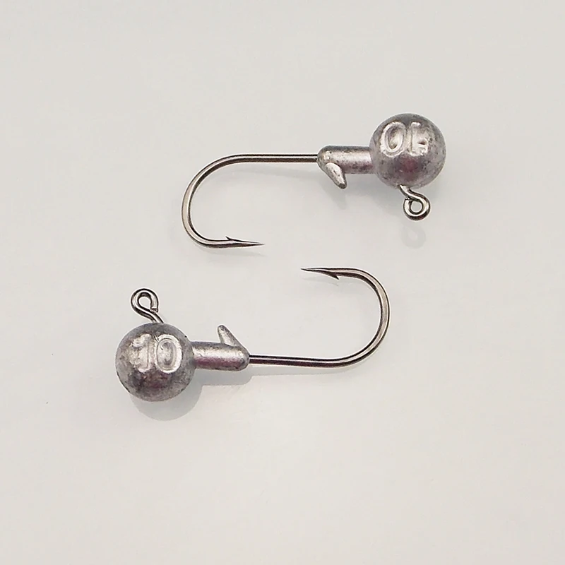 KESFISHING-Cabeza de anzuelo de pesca, 3g, 5g, 7g, 10g, 14g, alta calidad, anzuelo, plantilla de remolque, señuelo suave, cebos de diferentes tamaños - imagen 3