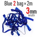 3mm 2bag  Blue