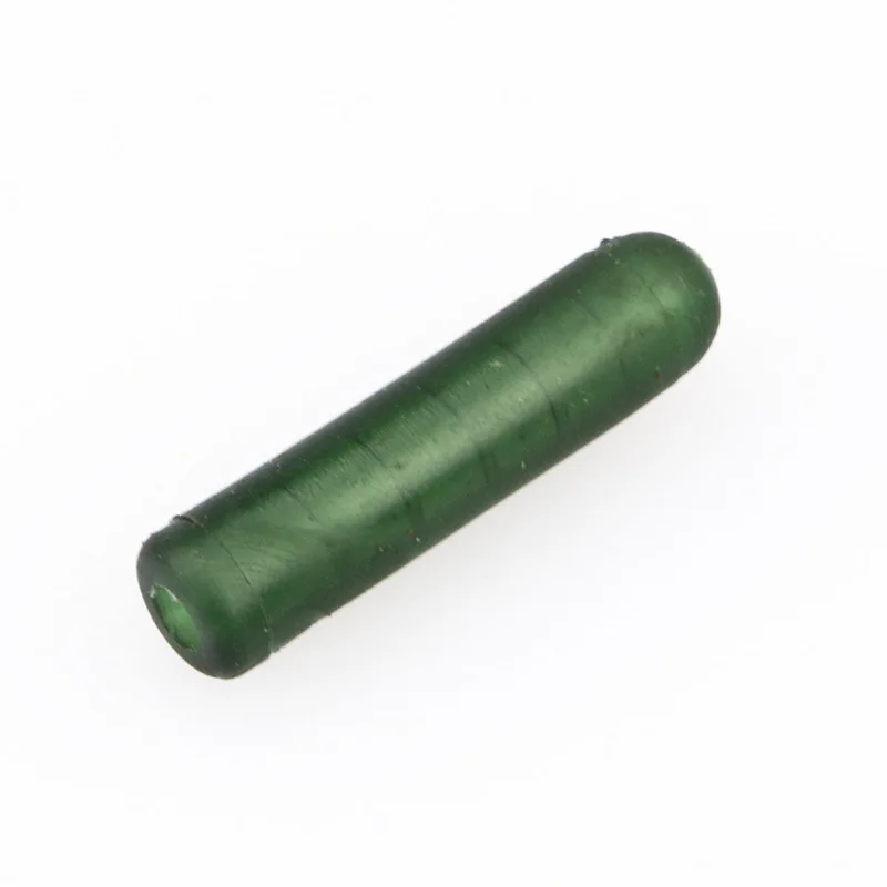 Venta al por mayor a granel, 500 Uds., tapa suave de Pesca de carpa europea, Protector de grupo, manguera de cuentas PE 25mm, accesorios de equipo de Pesca - imagen 3