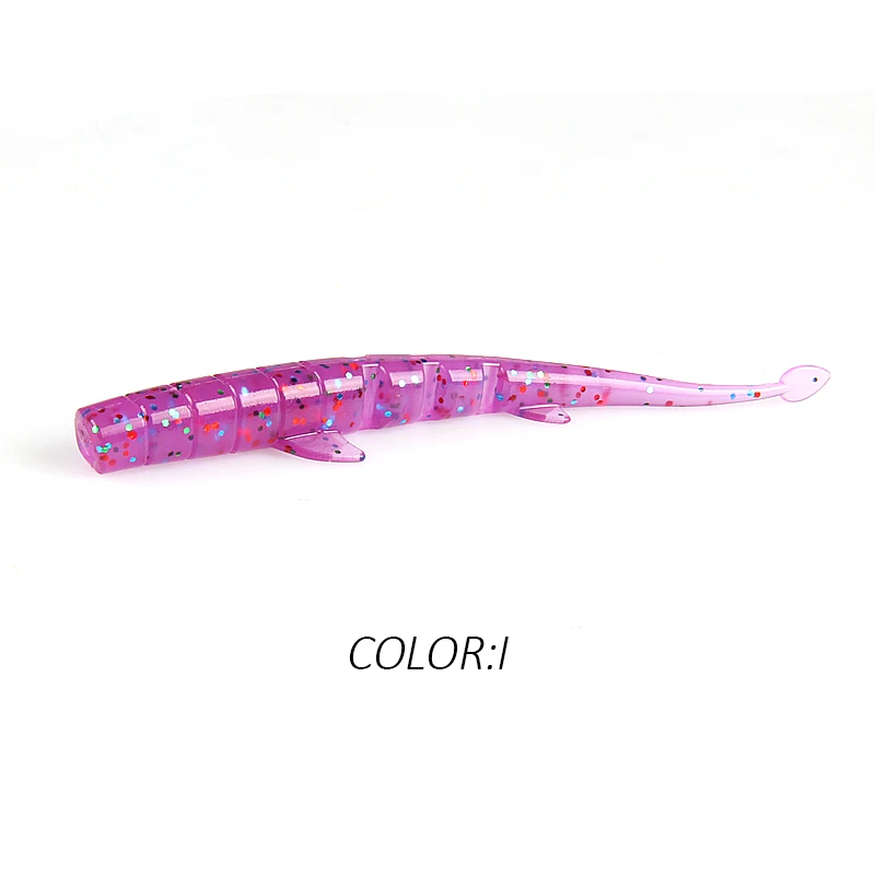 2019 UNAGI SLUG 64mm 88mm Señuelos de Pesca cebo Artificial suave predador aparejos Polaris hundimiento señuelo Pesca aparejos de Pesca baratos - imagen 5