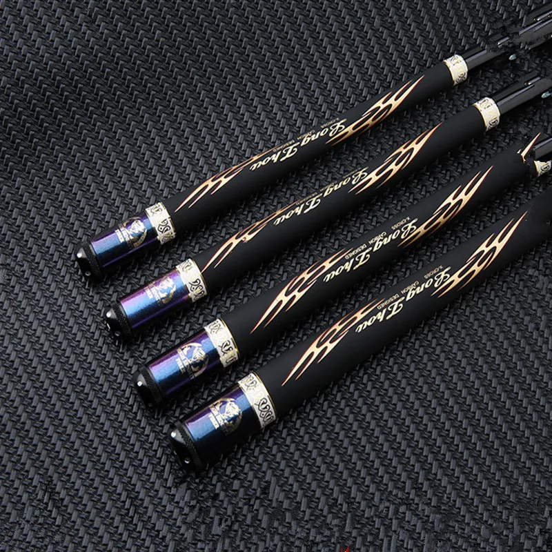 Alimentador de cañas de carpa portátil, 3M4M5M6M7M8M9M, caña de pescar telescópica, de carbono, ultraligera, Combo de equipo de pesca - imagen 5