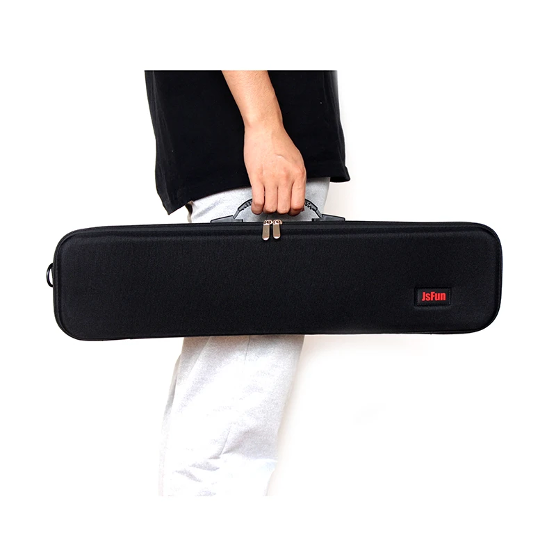 Bolsas de Pesca portátiles al aire libre de 61cm, bolsa de carrete de caña de pescar a prueba de golpes EVA, bolsa de transporte para aparejos de Pesca, estuche de almacenamiento para caña de Pesca X670 - imagen 3