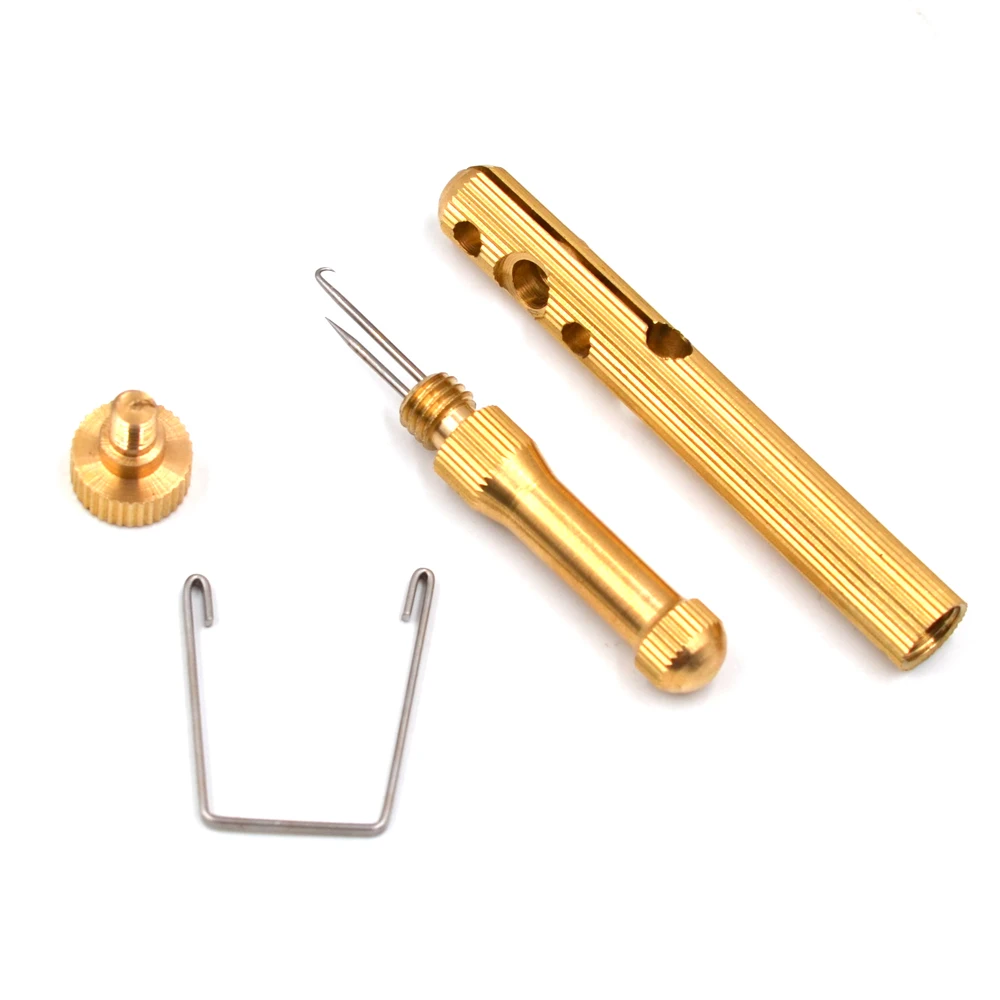 MNFT-Herramienta de anudado de línea de nudo práctica de aleación de piezas, removedor de desacoplamiento de anzuelos, dispositivo de amarre de línea de pescado, accesorios de pesca, 1 unidad - imagen 5