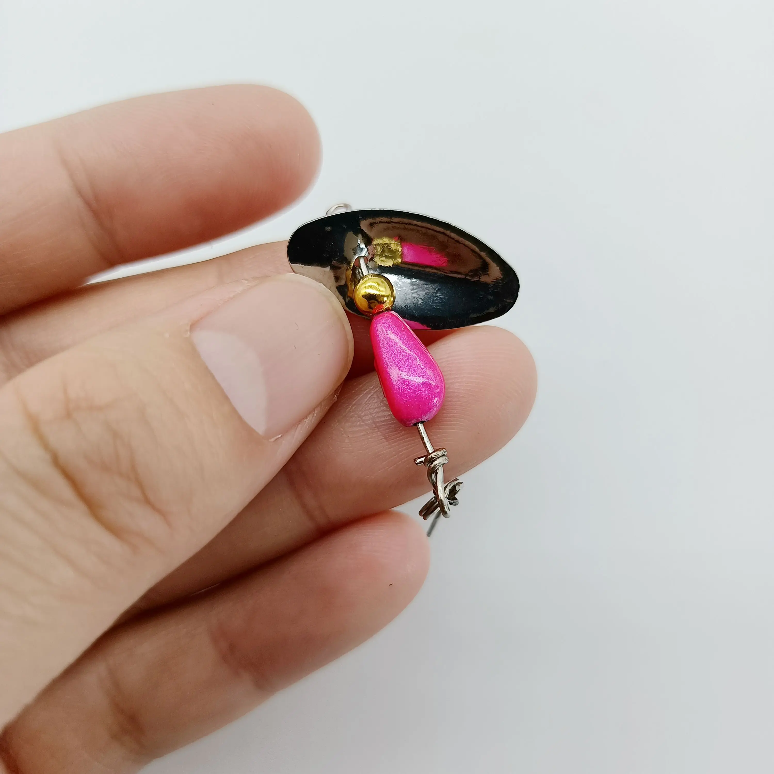 DUODUOYU, 1 Uds., señuelos giratorios de Metal, cebos de 2,5g/4,5g, cebo duro para trucha, cebo giratorio, cebo artístico para lubina, señuelo de pesca - imagen 5