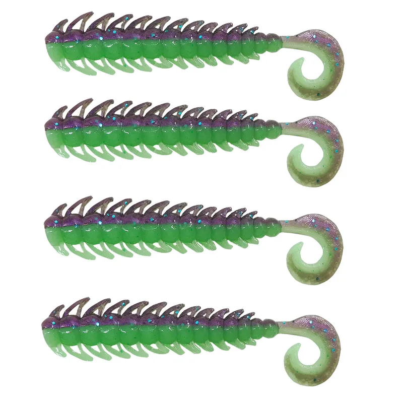 ESFISHING nuevo 70mm 2,8g Rock Bugsy Pesca cebos blandos artificiales aparejos tentáculos Wobbler para Lucio Señuelos de Pesca de lubina - imagen 3