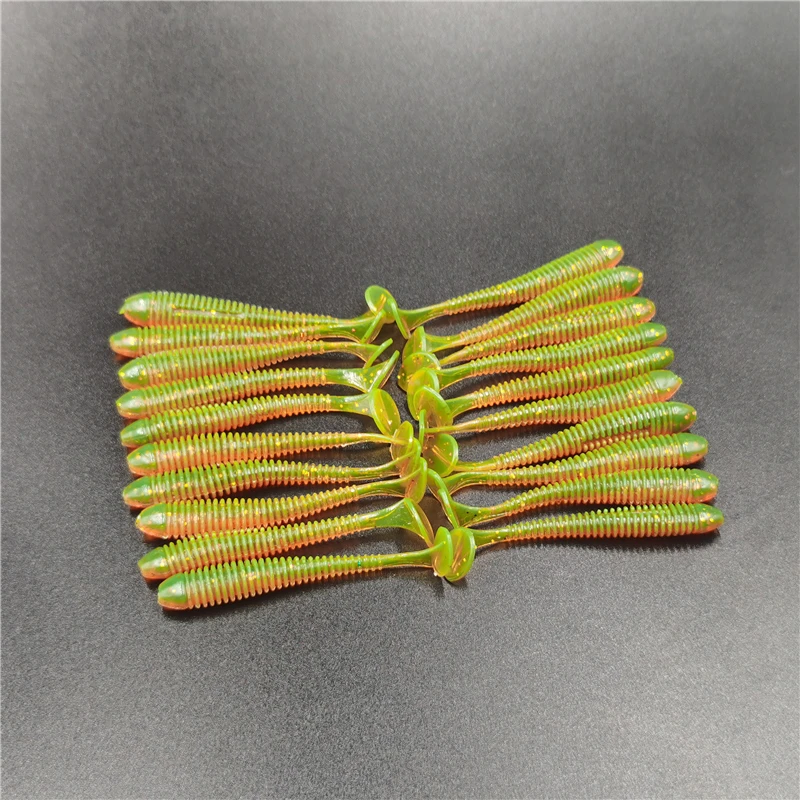 Señuelo de vinilo giratorio para lubina – Silicona 60mm - imagen 5