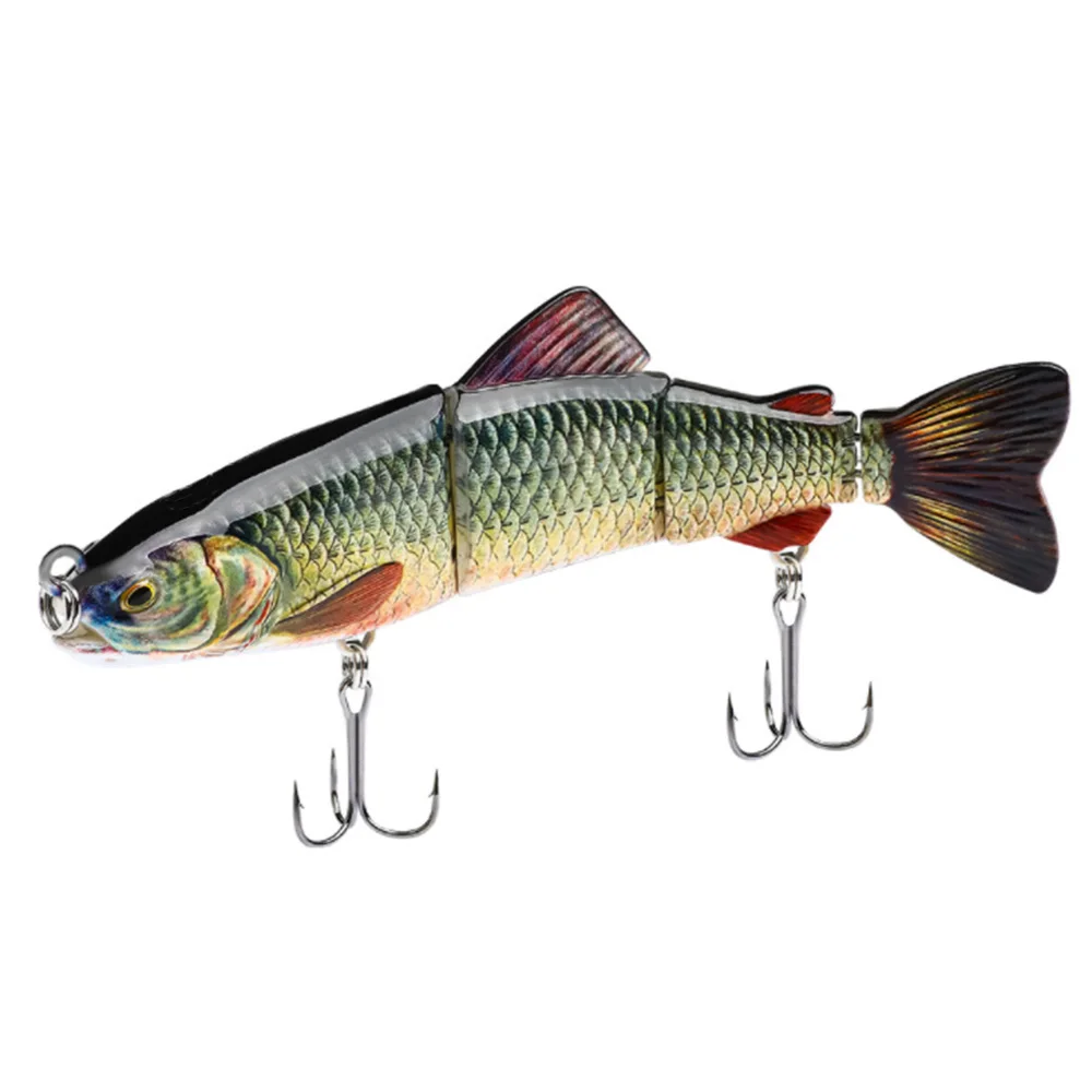 Señuelo de pesca de gran tamaño Swimbait, señuelo de pesca multiarticulado, 6 #, gancho 16cm 42g, Lucio, muskkie, cebo de pesca de mar - imagen 5