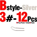 B Silver Size3 12PCS