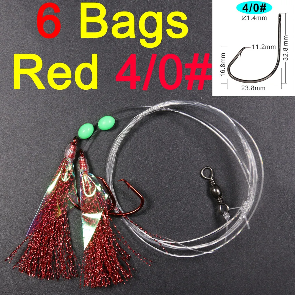 6bags Red 4I0