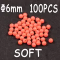 100pcs   6mm RED