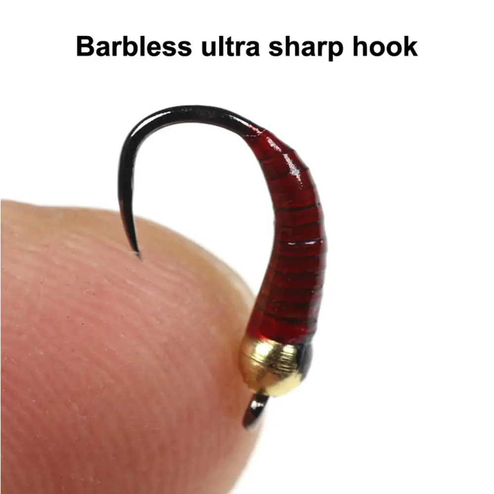 Bimoo-señuelo de pesca para trucha, 6 piezas, 12, 14, 16, 18 - imagen 3