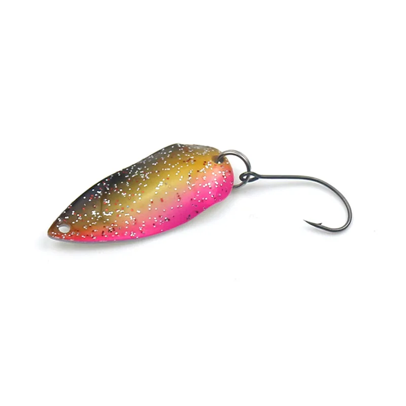 HISTOLURE trucha SPOON 2,8g cuchara cebo Spinnerbait cobre Metal Señuelos de pesca cebo Artificial para trucha Pike perca - imagen 2
