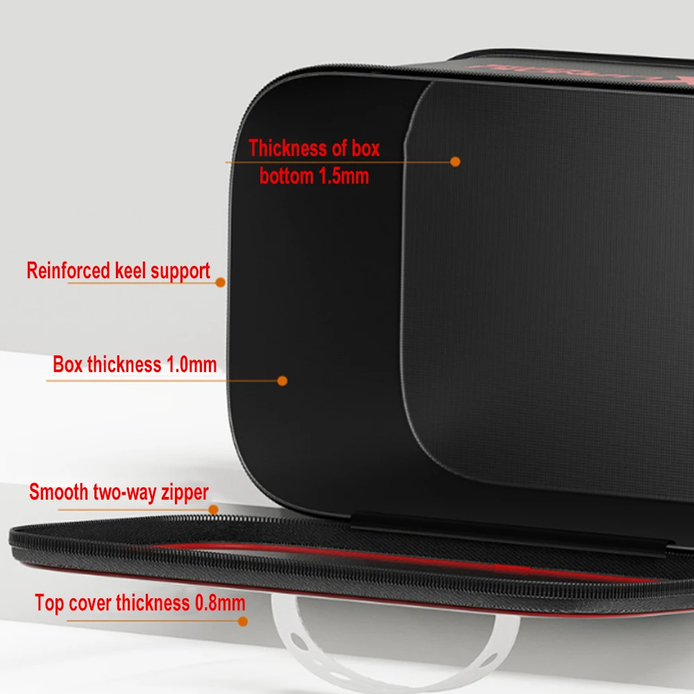 Caja de Herramientas de pesca EVA, bolsa organizadora de cebo de pesca, cajas de peces vivos, contenedor de agua para acampar, aparejos, bolsa de almacenamiento portátil, X541 + D - imagen 5