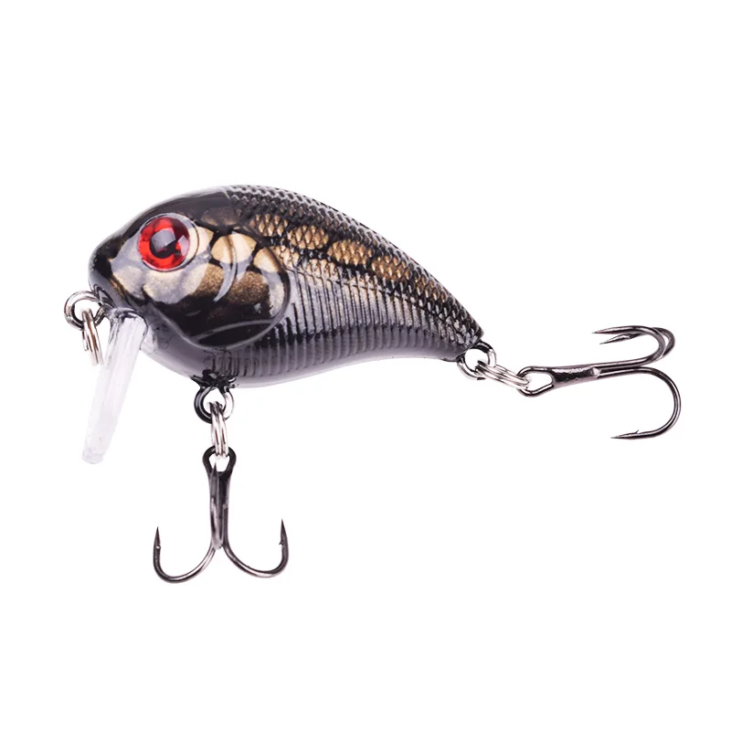 WDAIREN-SEÑUELOS duros con manivela para Pesca, cebos artificiales con mosca, aparejos de Pesca de mar, 5cm, 7g - imagen 3