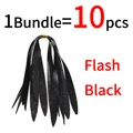 10pcs flash black