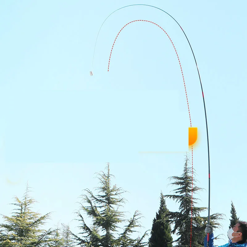 Caña De pescar para carpa, caña De pescar De fibra De carbono, Super ligera, superdura, 3,6/4,5/5,4/6,3/7,2 m - imagen 5