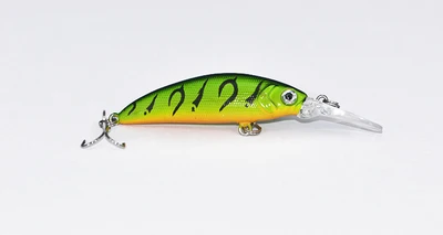 Señuelo de pesca Mini pececillo de buceo profundo 7cm 5,7g señuelos artificiales hundidos lubina mandarín cebo duro tabla de buceo larga - imagen 5