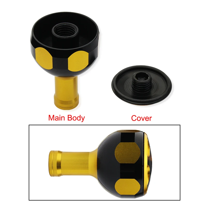 Perilla EKFan adecuada para DAI & SHI nuevo diámetro 26/30/32/35/38MM perilla de mango de carrete de pesca - imagen 3