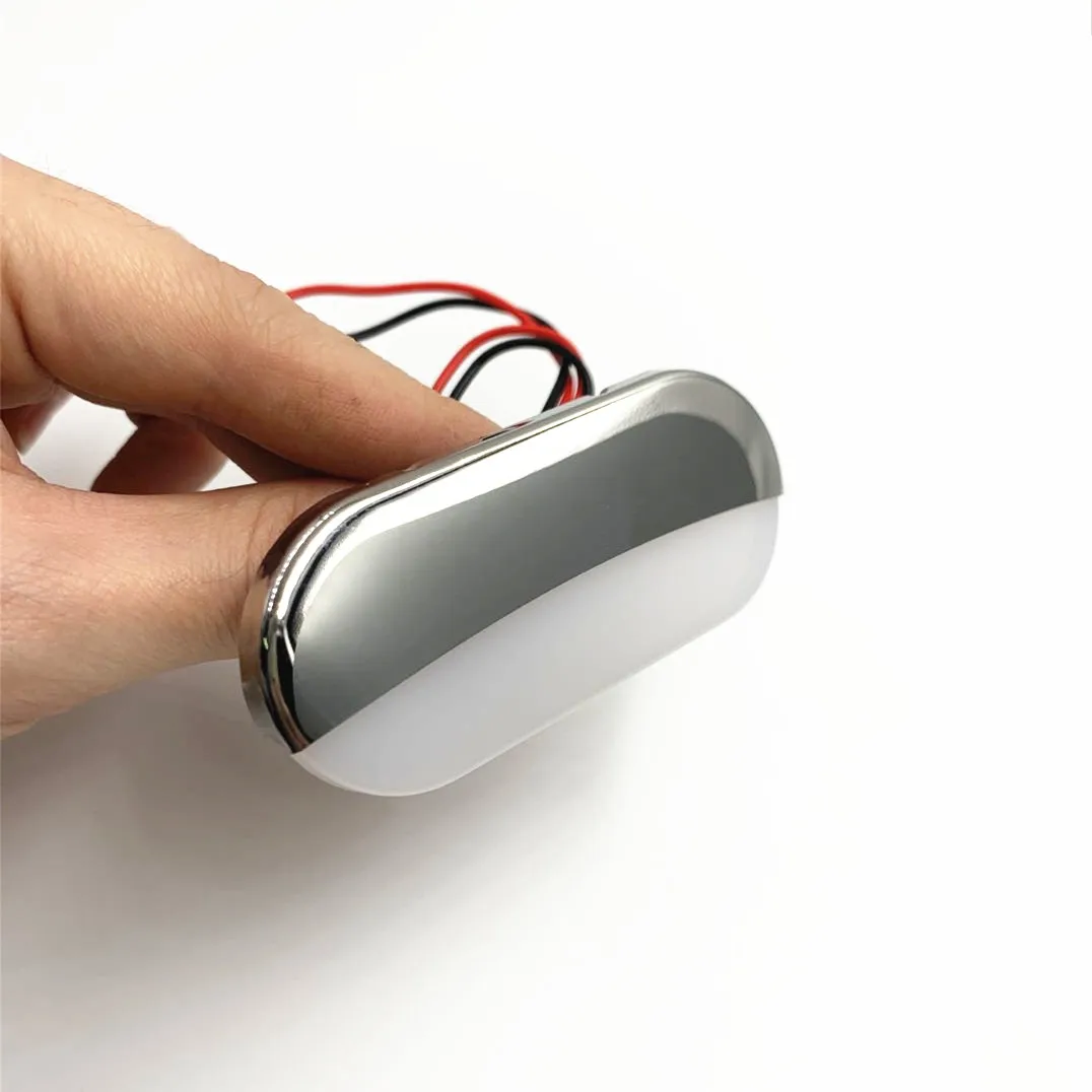 Luces LED 12V impermeables para barco – Cortesía y escalera blanco frío - imagen 2