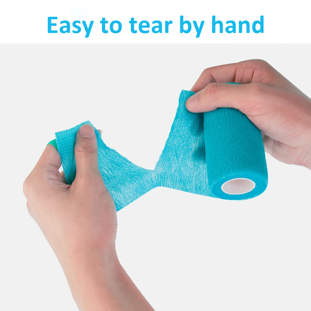 Vendaje elástico autoblocante, cintas de kinesiología para boxeo, yeso adhesivo, Muay Thai, 1 unidad - imagen 5