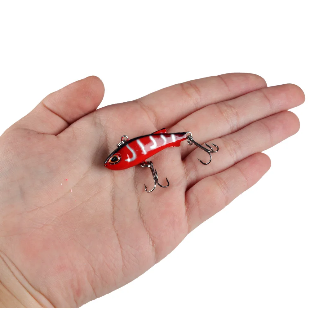 Crankbait Wobbler de 40MM y 4G, señuelo de pesca que Se hunde, Vib, señuelo duro de hielo, Mini Wobblers, Crankbait Se Uelo, novedad - imagen 4