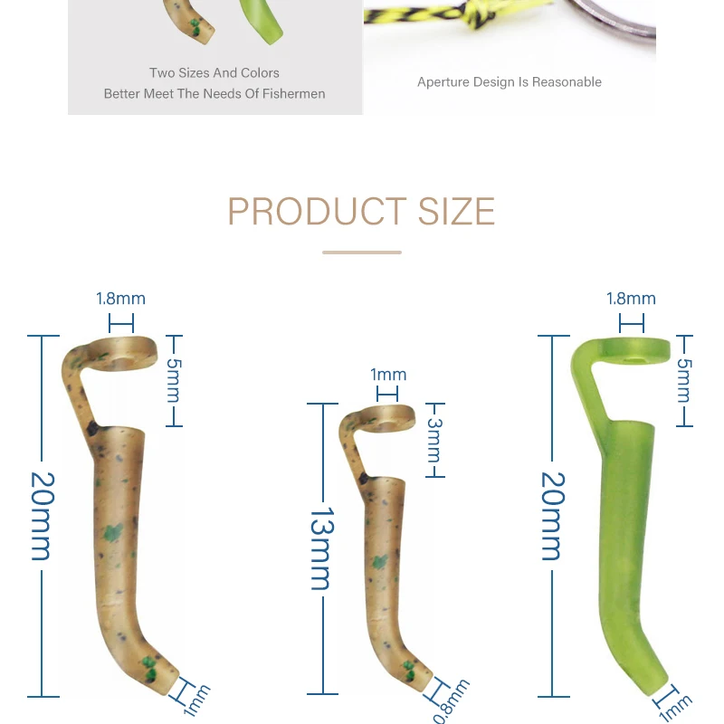 Ganchos de pesca de dos tonos y coloridos diseñados para satisfacer mejor las necesidades de los pescadores