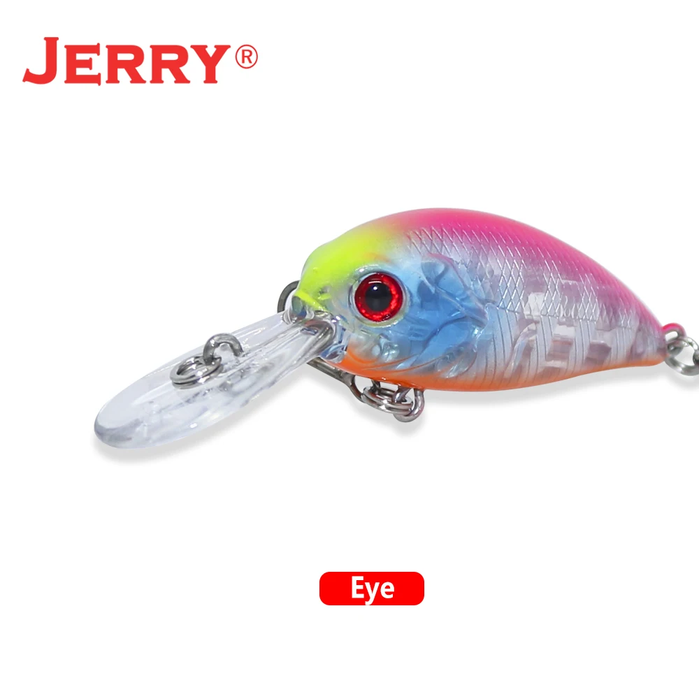 Jerry Scout Ultraligero Flotante Wobbler Buceo Profundo Cebo Artificial 38mm Crackbait Bass Pike Perch Pesca - imagen 5