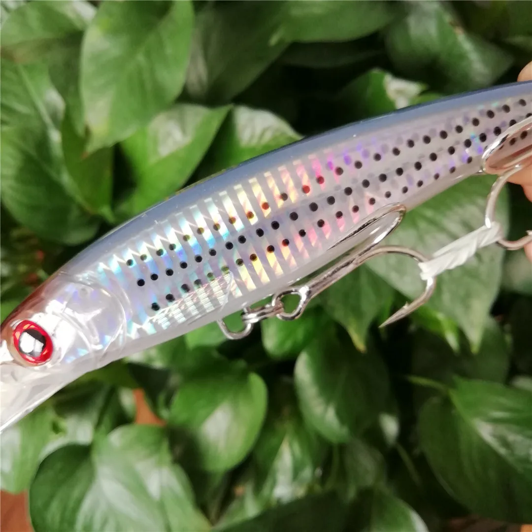 Noeby-señuelo de pesca de fundición larga, 4 piezas, 14cm/52g, cebo duro, Wobblers, Crankbaits, Lucio, piscardo profesional - imagen 4