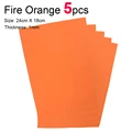 Fire Orange  5pcs