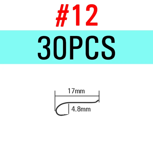 30pcs Size 12