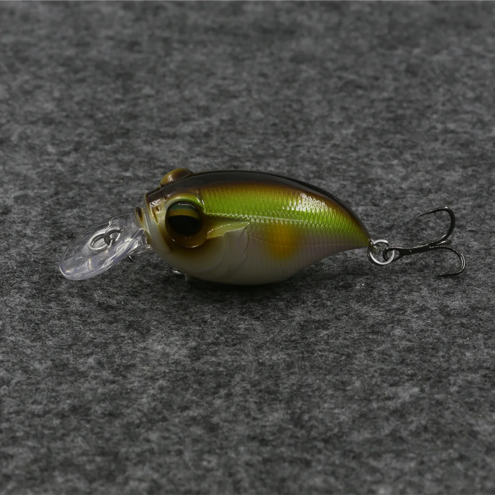 Le-fish-señuelo de pesca de alta calidad, cebos flotantes de manivela, diseño japonés, 43mm, 8,8g - imagen 5