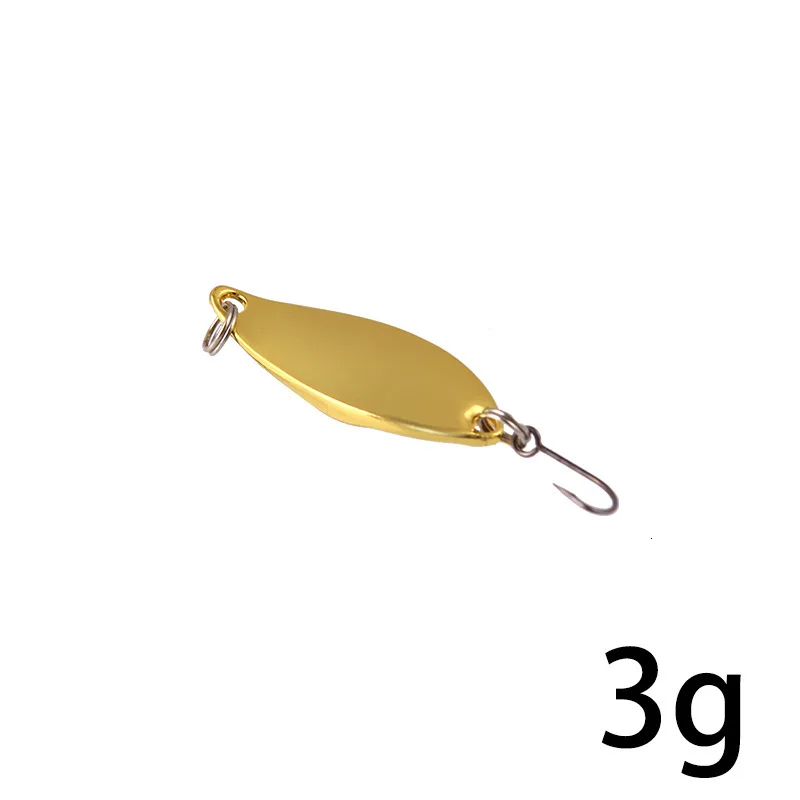 gold single hook 3g