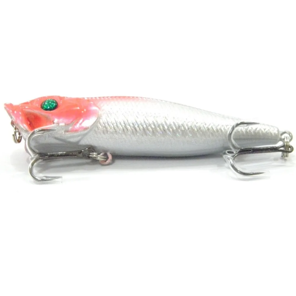 WLure-señuelo duro de boca roja, 9cm, 12g, Topwater, con sonido fuerte de traqueteo y agua de alta salpicadura, Señuelos de Pesca T604 - imagen 5