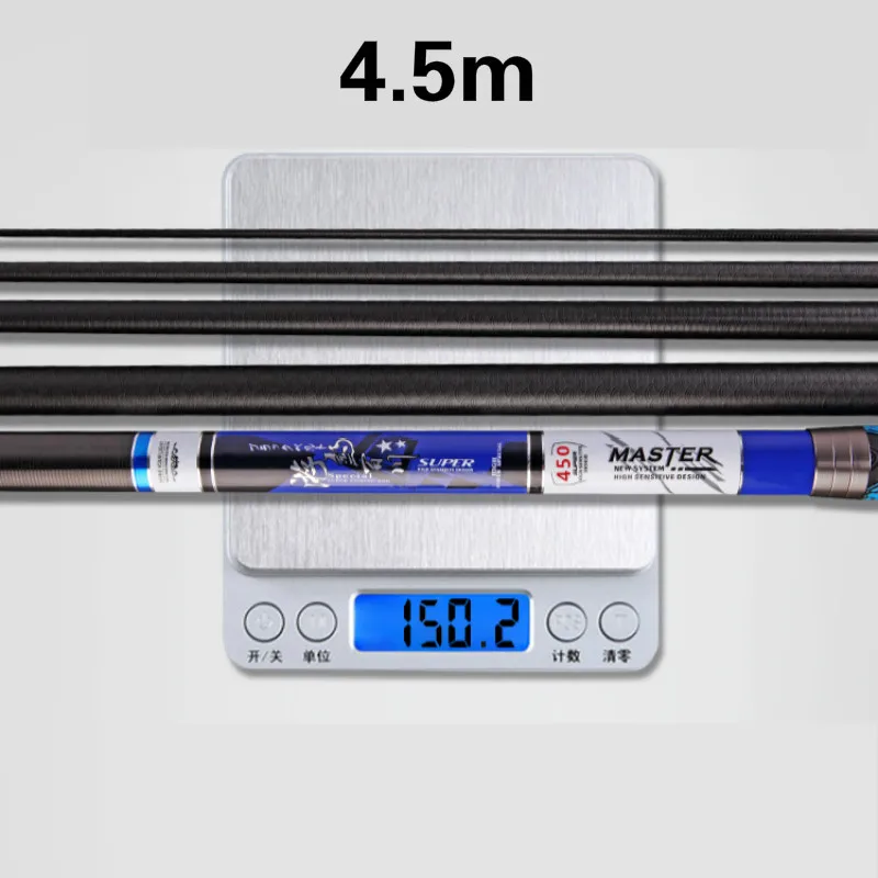 Caña de pescar de Tilapia Ultra dura, 8H, 10H, cañas de Pesca de carpa negra, Olta de mano, fibra de carbono, aparejos de Pesca - imagen 3