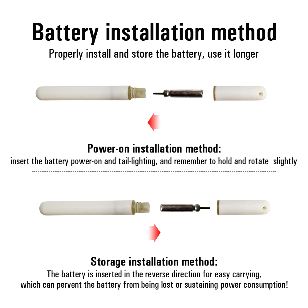Barra de luz LED para pesca nocturna, barra luminosa electrónica impermeable, flotador, aparejos, accesorio - imagen 5