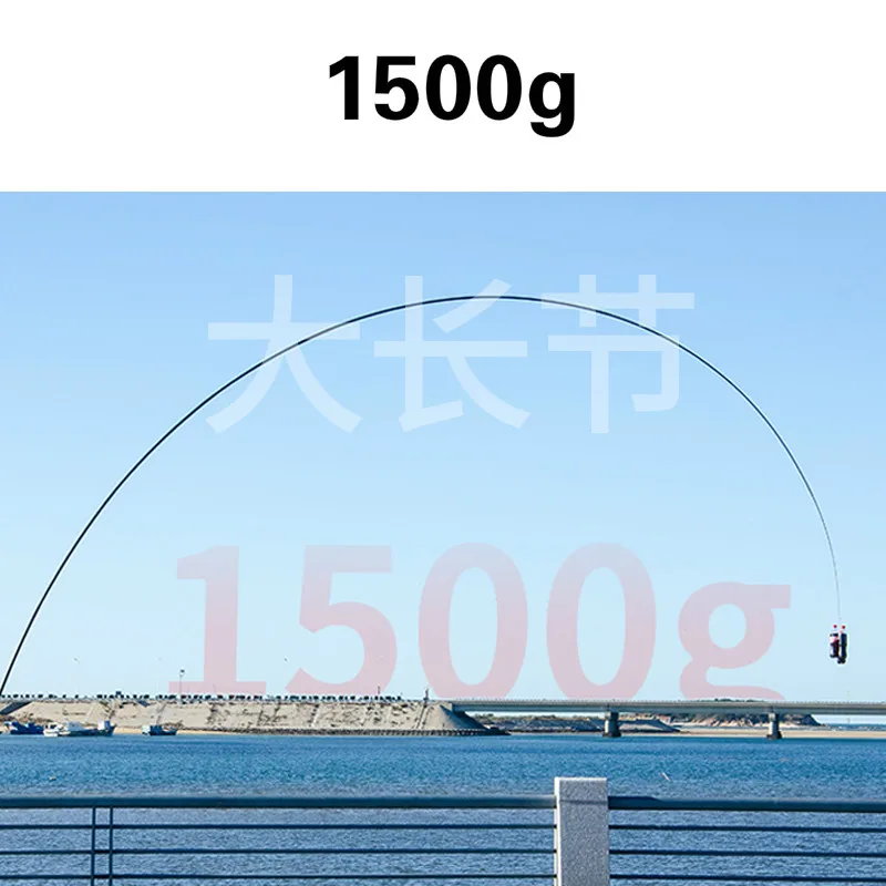 Caña de pescar de fibra de carbono, herramienta de pesca superligera, superdura, 8/9/10/11/12/13/14/15/16M, 40T - imagen 5