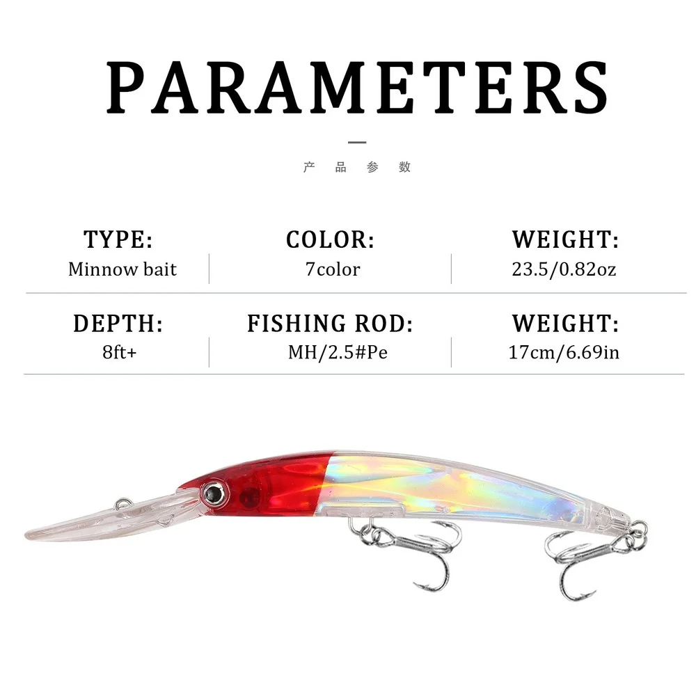 Señuelos de Pesca láser Wobbler, cebo Artificial duro Minnow, 11CM, 23,5G, Crankbait, carpa, lubina a rayas, aparejos de Pesca, 1 ud. - imagen 2