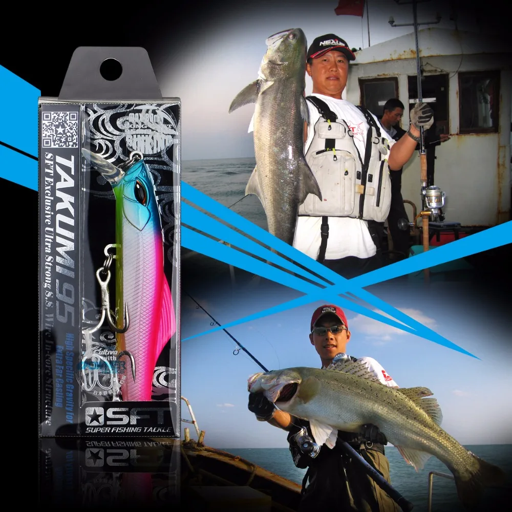 Señuelo de pesca de pececillos que se hunde, cebo Artificial duro, láser, ojos 3D, Wobblers, Wobble, pececillos, 95MM, 40G - imagen 4