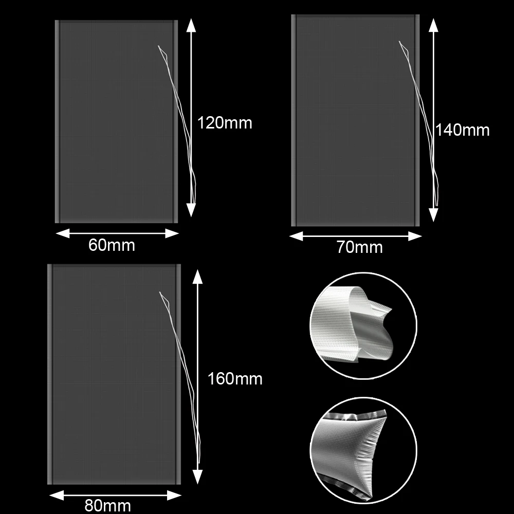 Bolsas de 20 piezas para pesca de carpa, bolsa de cebo Soluble en agua para carpa, Boilie grueso, aparejos alimentadores de pesca - imagen 2