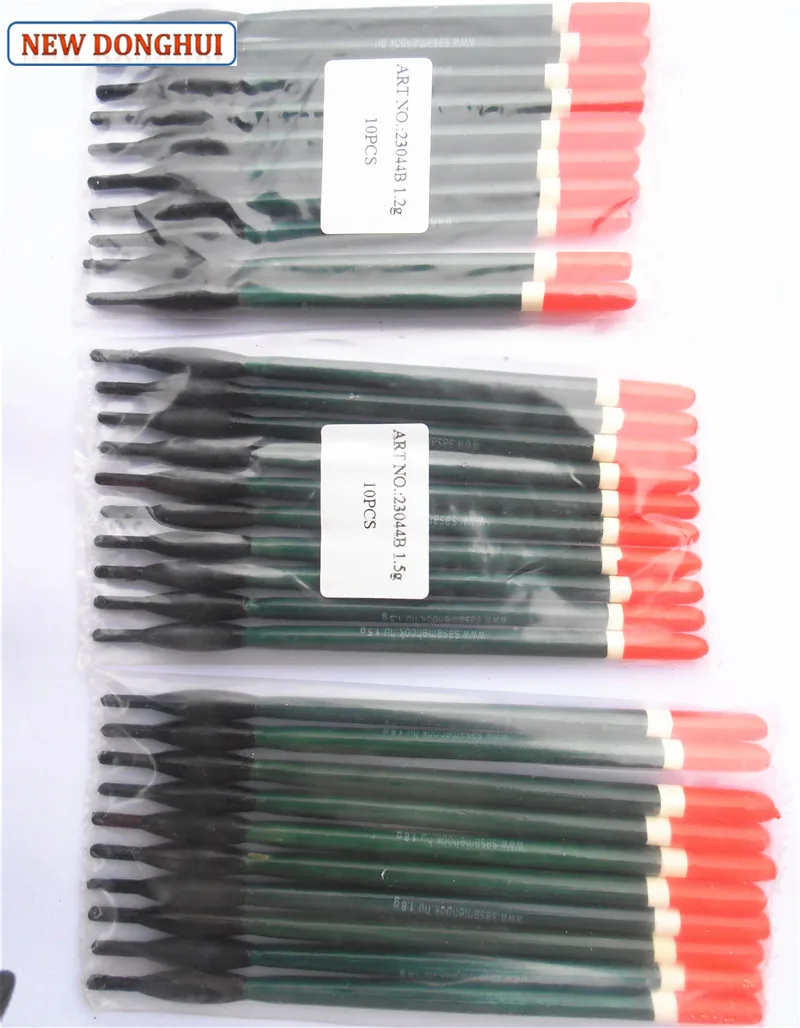 Agape Flotador de pesca de madera con indicador de flotabilidad - imagen 4