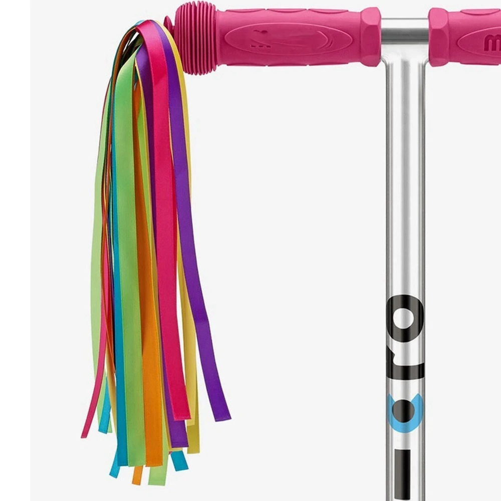 Streamers de manillar de bicicleta de colores para niños y niñas, accesorios para exterior, triciclo de ciclismo, 2 uds., 30cm - imagen 4