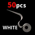 50pcs white