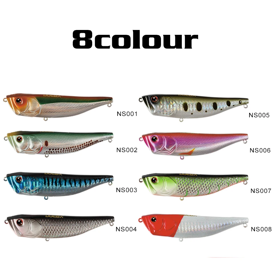 NOEBY-señuelo de pesca de lápiz Topwater, superficie flotante Wobbler, cebos duros artificiales, aparejos Wobblers, 100mm, 18g - imagen 3