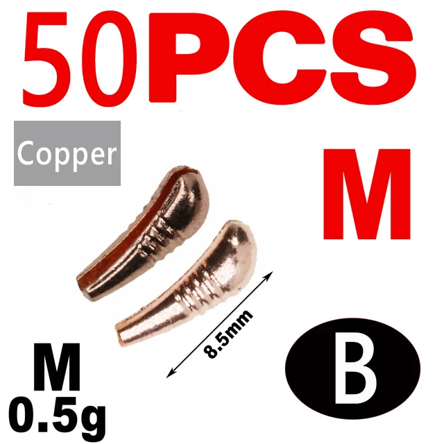 50PCS M B Copper