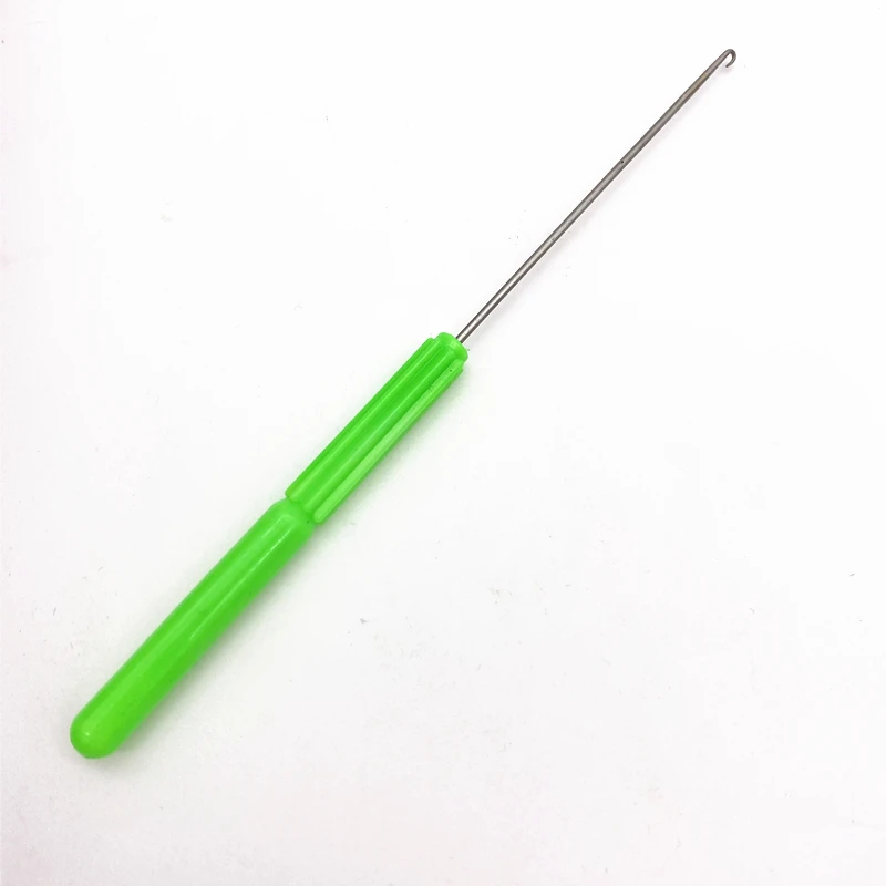 Señuelo de pesca de carpa, aparejo de pelo de pellet, aguja de perforación, herramientas de fabricación de empalme, aparejos de perforación, gancho de aguja de cebo de carga, 3 uds. - imagen 3