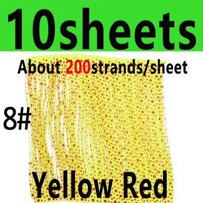Yellow Red 10sheet