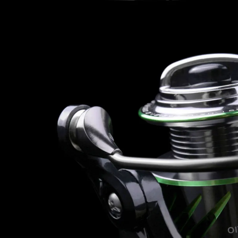 Carrete De Pesca giratorio 1000s 5,2: 1, accesorio De Metal, arrastre máximo 9 1BB, para agua salada - imagen 5