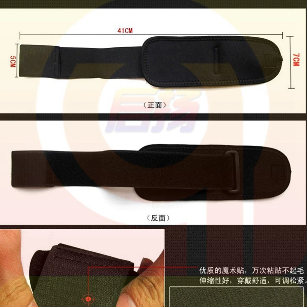 Muñequera ajustable para gimnasio, accesorios deportivos, banda de apoyo para la muñeca, correa de seguridad para tenis y Fitness, 1 unidad - imagen 3