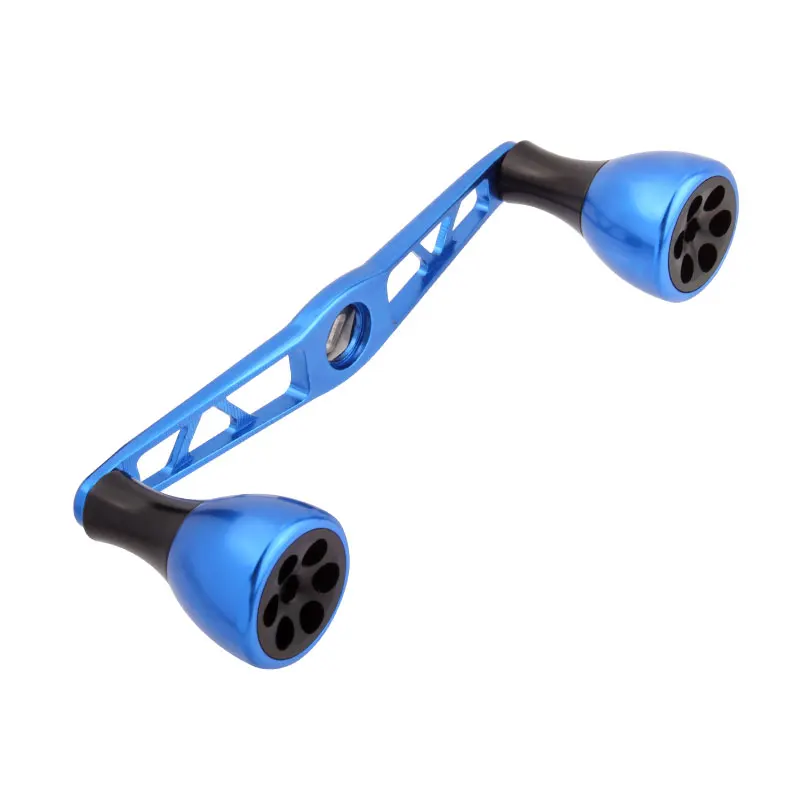 Carrete de pesca Ruke, mango de aleación de aluminio para Baitcasting, tamaño del agujero de alta calidad, 8x5/7x4 MM de longitud, 120 MM, accesorio DIY, 1 ud. - imagen 2